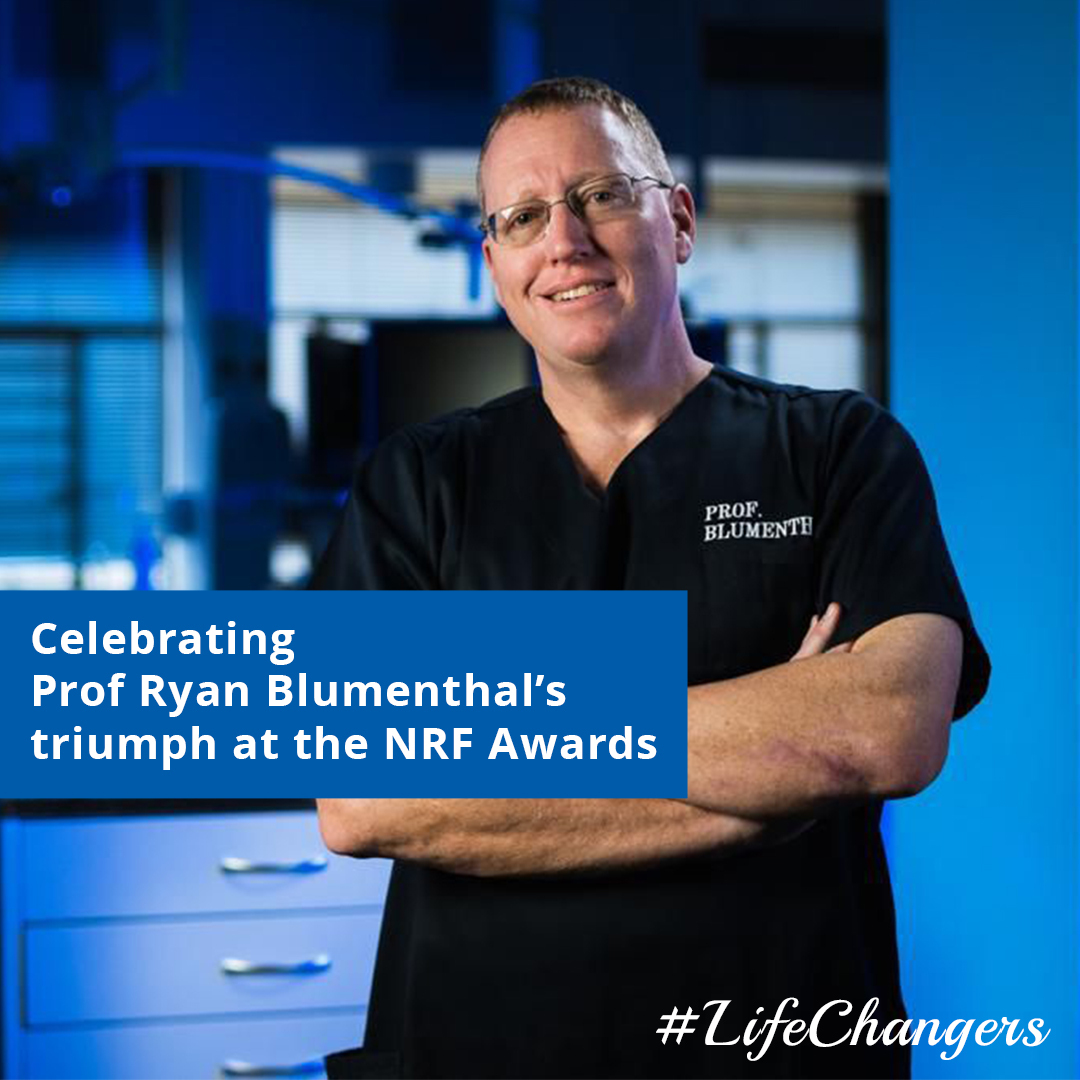 We are thrilled to announce that our very own Prof Ryan Blumenthal has won the Public Engagement with Research Award at this year's NRF awards. His dedication to keraunopathology and global impact is truly inspiring.

#LifeChangers #ResearchExcellence #HSUP #Researchthatmatters