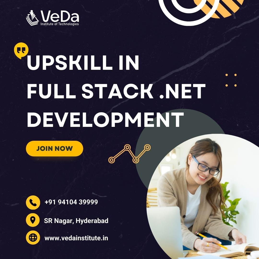 VedaInstitute's tweet photo. Looking to upskill in Full Stack .NET Development? 
#Veda's training program offers a comprehensive curriculum that covers both #backend and #frontend #technologies. 
Invest in your future #today! 

https://t.co/MkskjwZMZg

#hyderabad #training #institute #dotnet #technical https://t.co/B7MFTHeHTD