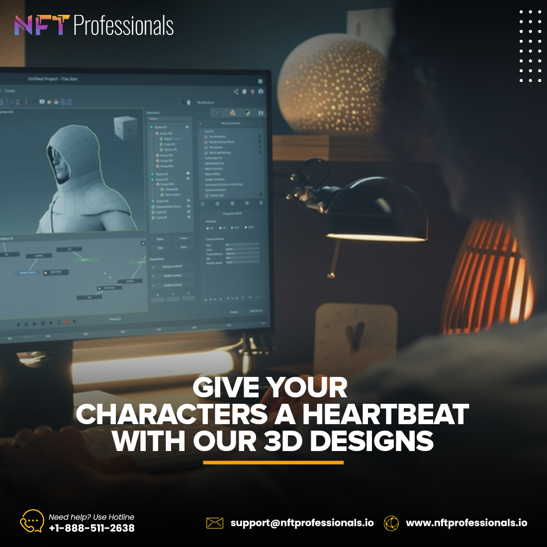 nftprofess2's tweet photo. Want to watch your character breathe? Give us an idea and look at it turning into a 3D image.

#NftProfessionals #NFT #nftart #NFTProject #nftartwork https://t.co/7KnO42tXeT