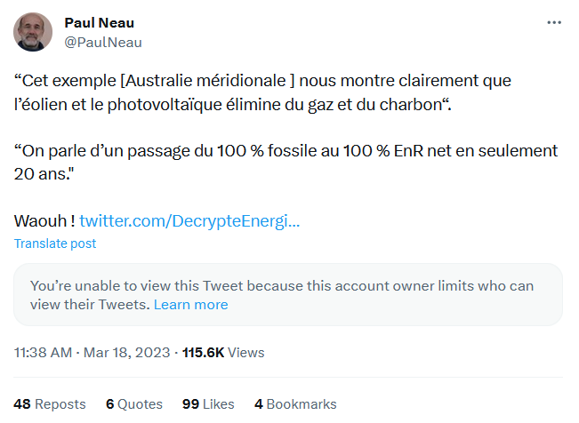 C'était bien la peine de s'extasier devant l'Australie méridionale...