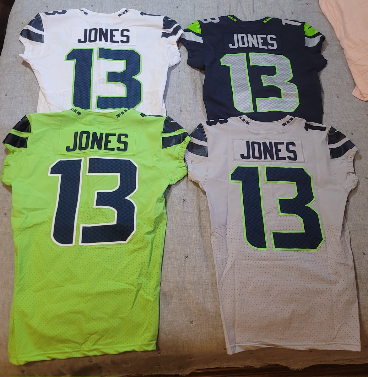 PhynyxRmp's tweet photo. @JoshJones11_  I have these game jerseys from when you were in Seattle.  Any chance I could get them signed? https://t.co/JqxMCUxjzh