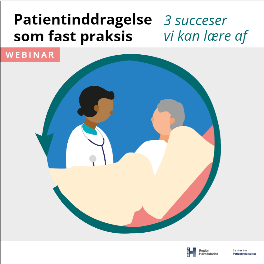 Patientinddrag's tweet photo. Hvordan integrerer vi #patientinddragelse i kerneopgaven og de faste arbejdsgange? Kom og hør mere på CPI's webinar 26. september kl. 13-14.30. Se programmet og tilmeld dig: https://t.co/F5U5OVTuHm https://t.co/zr7UZl0YMo