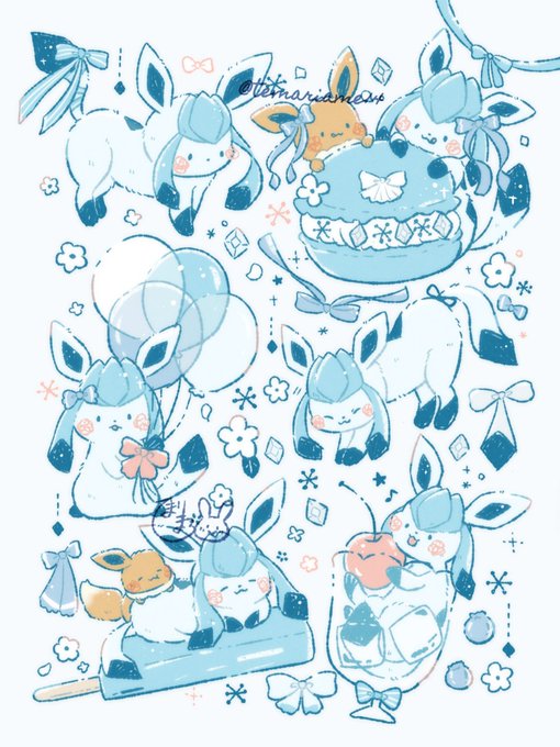 「shiny pokemon white background」 illustration images(Latest)