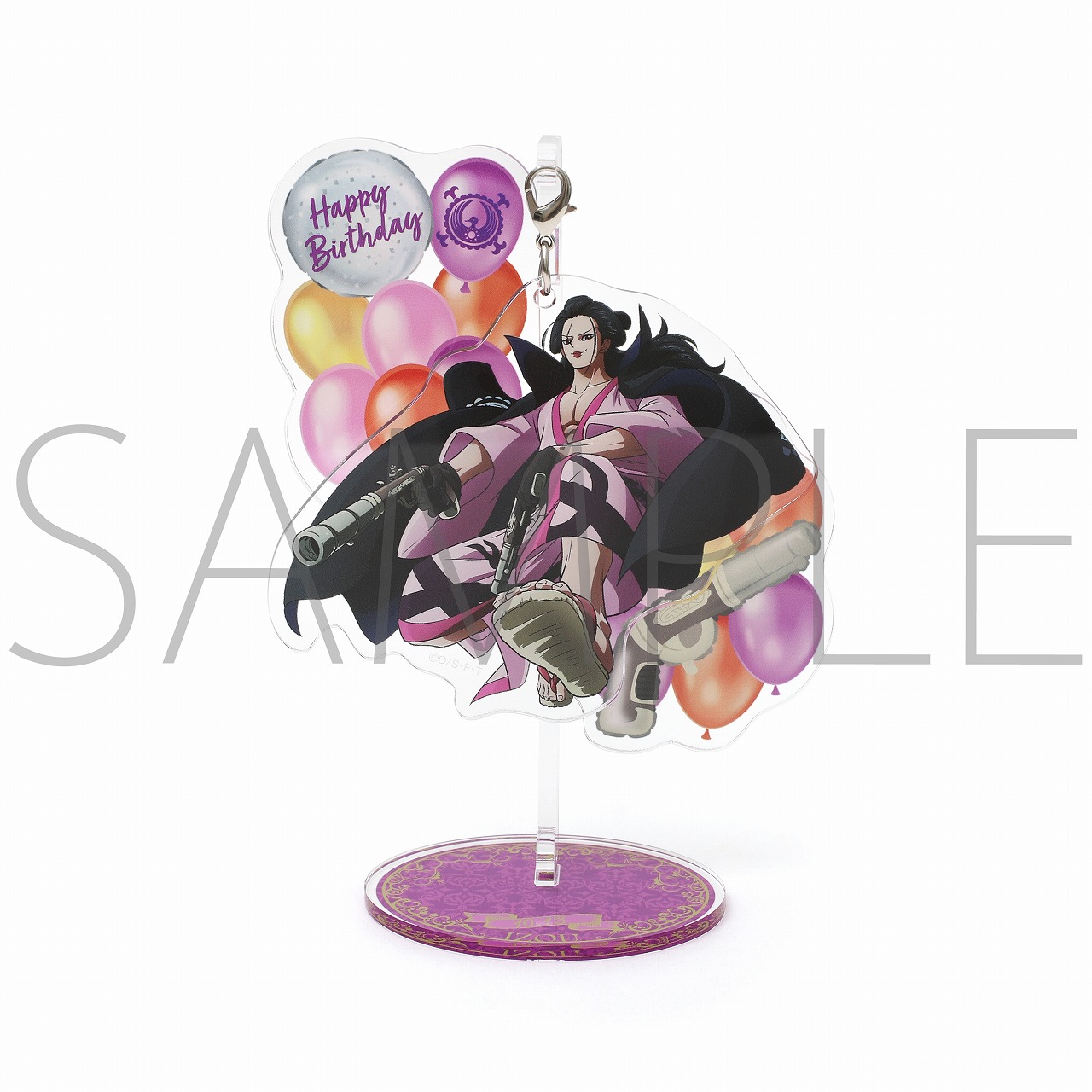 開封品】ワンピース バースデーゆらゆらアクリルスタンド 68個 バラ