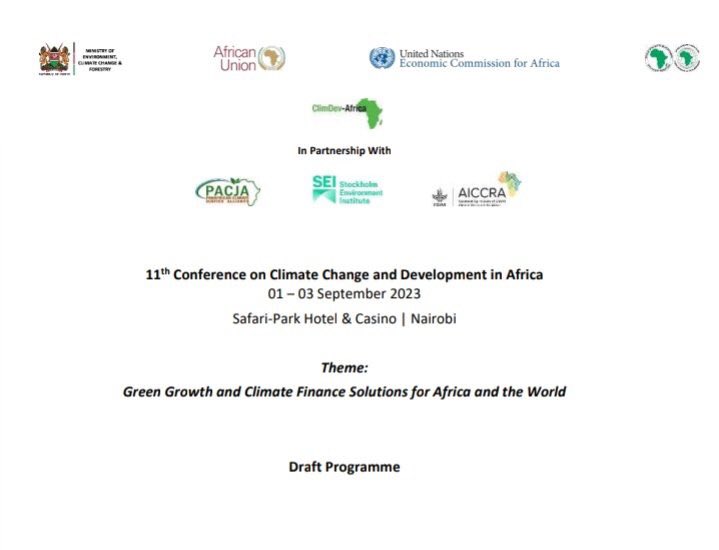 lutzDjenny's tweet photo. Thrilled to join the Eleventh Conference On Climate Change and Development In Africa under the theme ‘’ Green Growth and Climate Finance for Africa and the World’’. 
#CCDA23 #MPs4ClimateAction #ACSweWant #COP28 @PACJA1 @RccdnRwanda @YCAI2023 @AfrikParliament @EnvironmentRw https://t.co/2PhjvMP955