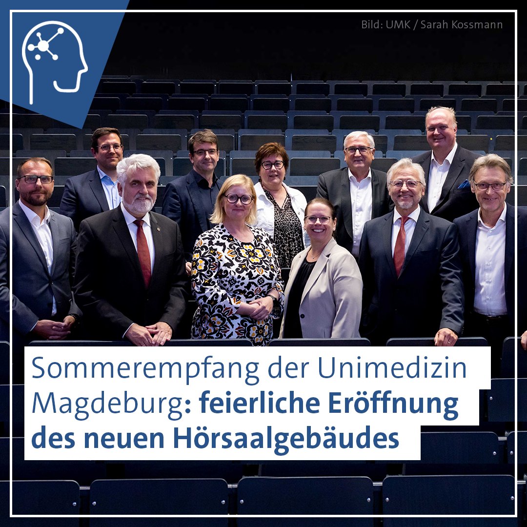 MWU_LSA's tweet photo. Wissenschaftsstandort #SachsenAnhalt: Das neue Hörsaalgebäude der @ovgu ist ein moderner Lehr- und #Lernort für die etwa 1.500 #Humanmedizin-#Studenten der Medizinischen Fakultät. Der #Einweihung wohnte auch Wissenschaftsminister @WillingmannA bei. https://t.co/v9GZiUekvH https://t.co/0DnNDj9lvq