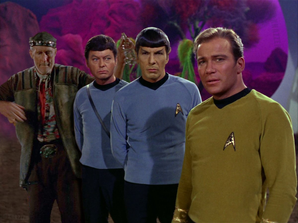 KnazzerSW's tweet photo. Metamorphosis #StarTrek #TOS #Spock #Kirk #Mccoy https://t.co/pCIruv7W3c