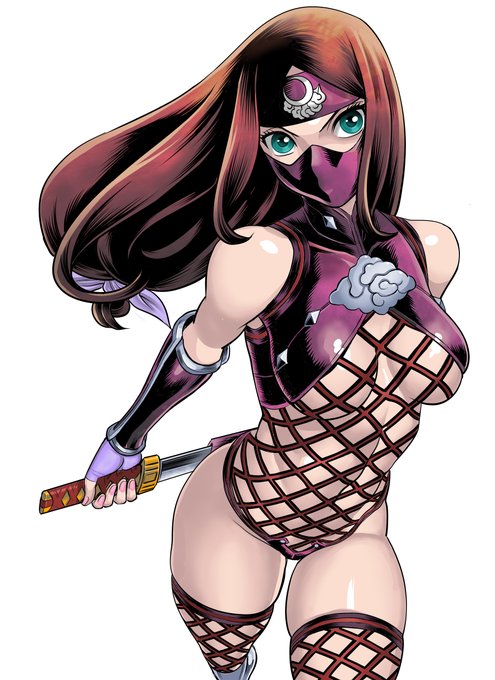 そうか!今日は  #くノ一の日 だった!
ここで大量投下せずしていつするというのだ!
叢雨流忍者 雫 推して参らせる! 