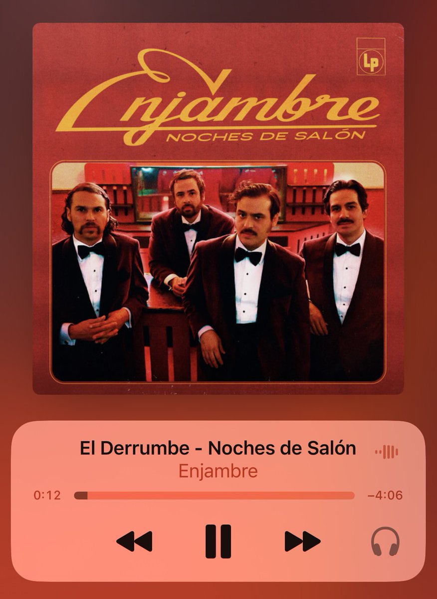 Mi favorita de #NochesDeSalón 🥹❤️‍🩹, pero todo el Lp es una tremenda joya.