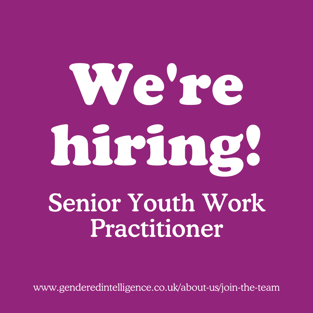 Seeking an experienced youth worker to join our team in the North! ⌛: 0.8 FTE (28 hours/week) 💵 :£29,579 - £32,909 📍: Leeds and online, with some work in London Deadline: 9am September 15th Apply: genderedintelligence.co.uk/about-us/join-…