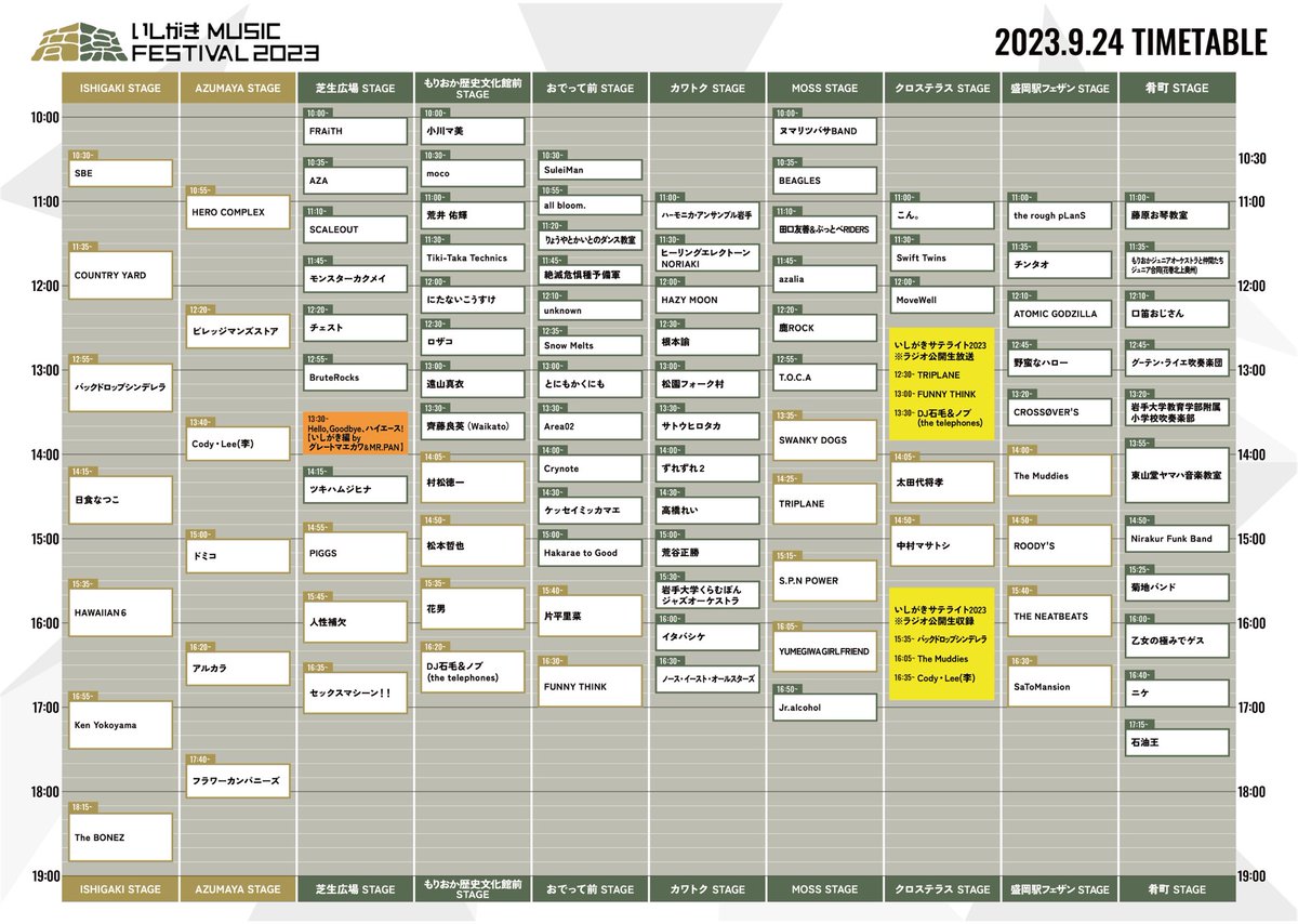 ishigakifes's tweet image. タイムテーブルを公開しました！
ishigaki-fes.jp
 
クラウドファンディングに挑戦中です！
ご支援宜しくお願いいたします！
ishigakimf.official.ec