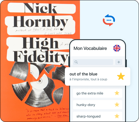 📖 Avec #ReversoApp, traduisez des mots inconnus et enrichissez votre vocabulaire tout en lisant dans une autre langue !
Testez notre appli gratuite et découvrez les trésors linguistiques de la #littérature anglaise, avec "High Fidelity" ⬇️
bit.ly/3OFNwgr