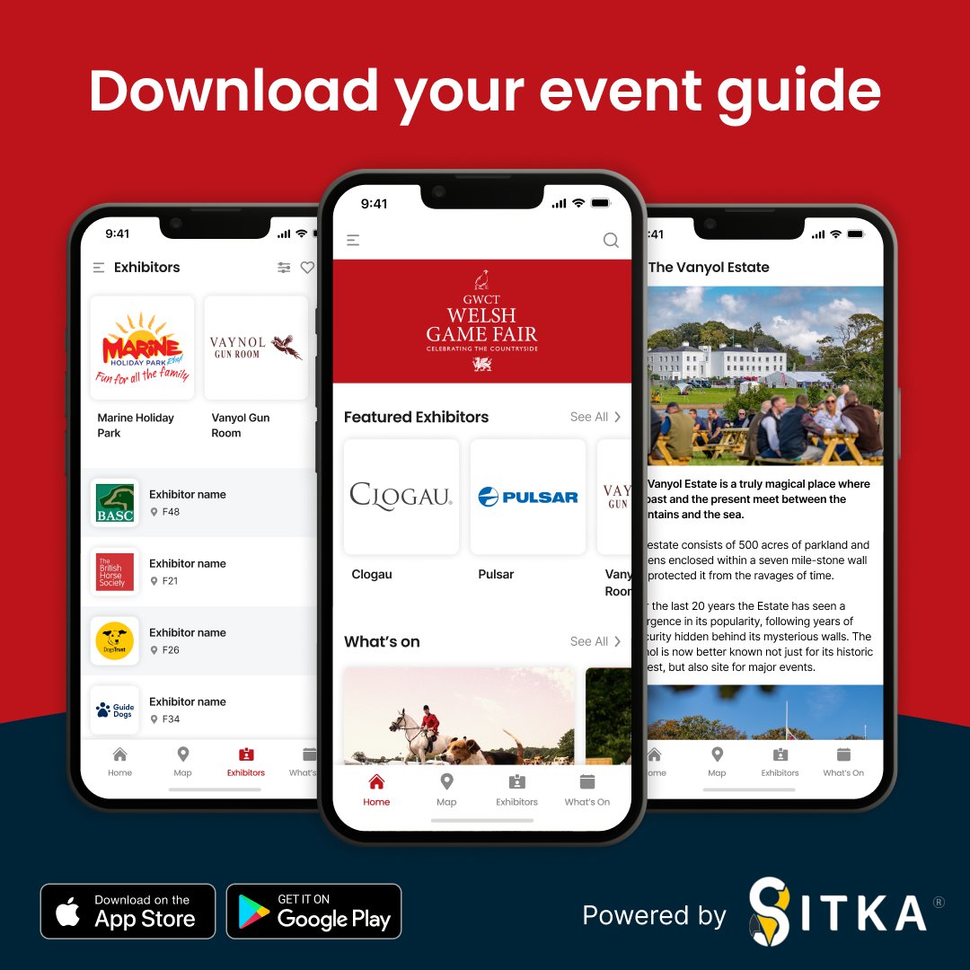 Begin planning your visit to The GWCT Welsh Game Fair 2023 - our event app is live! Discover everything this year’s show has to offer, all in one place. Download now - just follow the link in our bio!