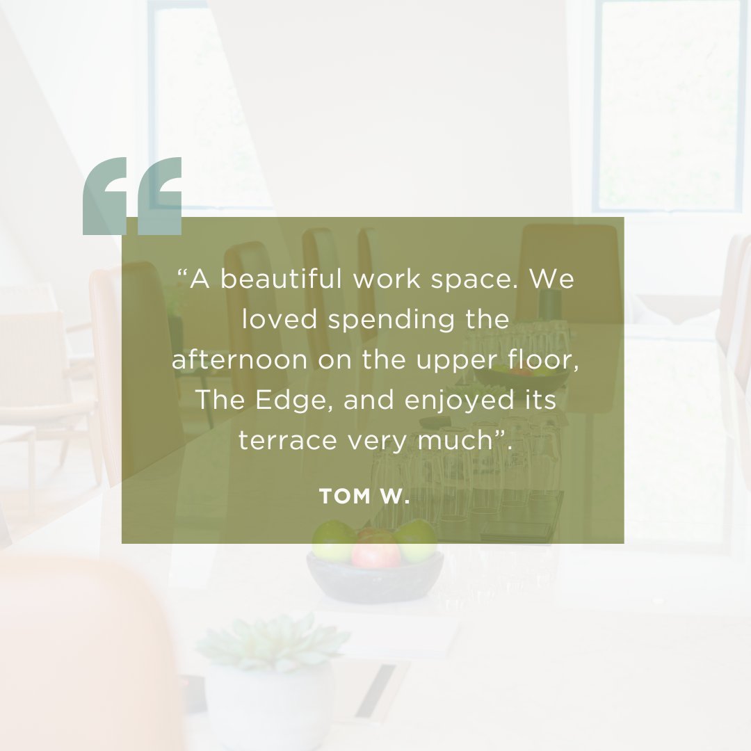 We loved having you visit, Tom! 

The Edge is a special [SPACE], even if we do say so ourselves 😉

#ONELONDONRD #AlderleyEdge #eventspaces #flexibleworkingspace