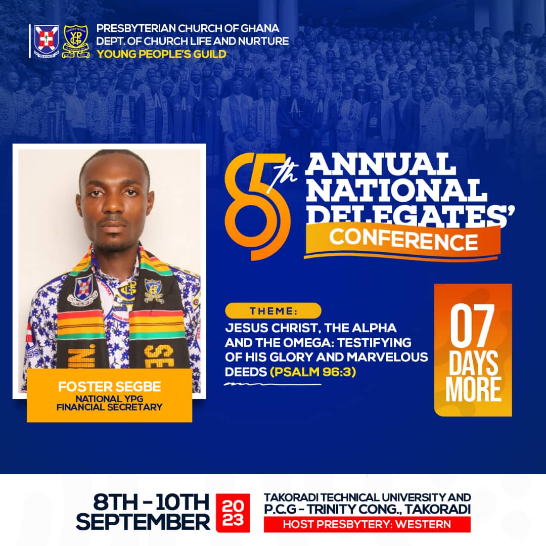 W_PresbyteryYpg's tweet image. COUNTDOWN - 7 DAYS MORE 

He says come , let's testify to His Glorious deeds this Year and  ...

Let's shake the heavens with our tokens.

#westernpresbytery
#ANDC
#ServiceAllTheWay
#ToKnowHisWillAndToDoIt