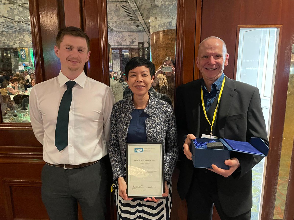 ARA Archive Conservation Training Scheme tweet media