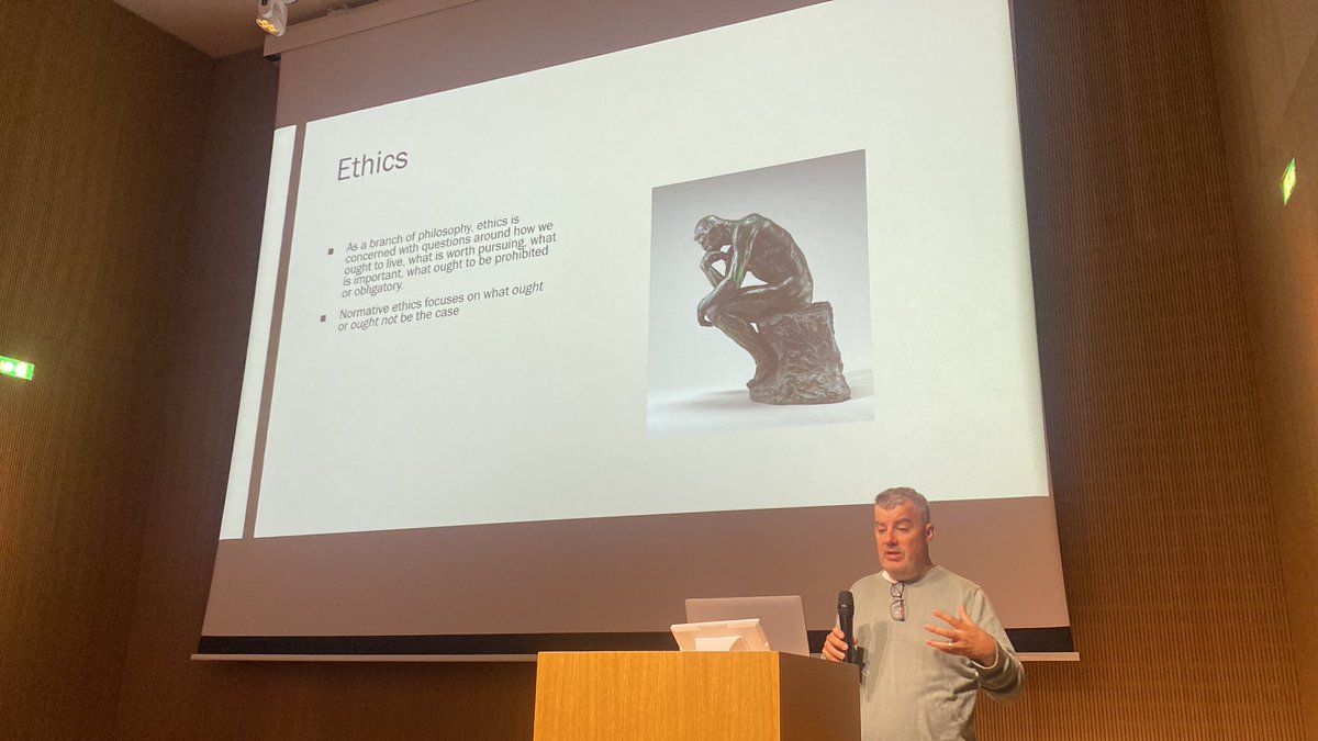 Examining how ethics might inform how we exploit the potential #accessibility of #consumertech - <a href="/fiachra/">Fiachra O'Brolchain</a> offering a message of #possibilities, #caution and #considerations @AAATE_net #AAATE2023 <a href="/CEUD_NDA/">Centre for Excellence in Universal Design (CEUD)</a> <a href="/DCU/">Dublin City University</a> <a href="/UCCResearch/">UCC Research</a>