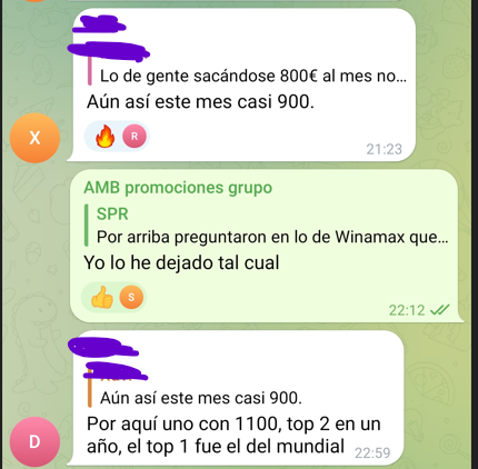 DelMatched's tweet image. ❤️ Algunos de los beneficios conseguidos por la comunidad este mes de agosto 🤑👉🏻 #matchedbettingespaña #amigosdelmatchedbetting #matchedbetting