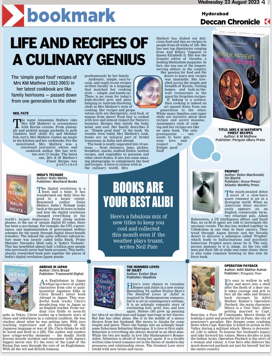 adicrazy's tweet photo. I forgot to share this 😅 #OperationPayback was featured in @DeccanChronicle, yay! If you like reading fast-paced thriller/#IndianArmy based fiction, this is for you. Please read. https://t.co/UacCSNdoGA