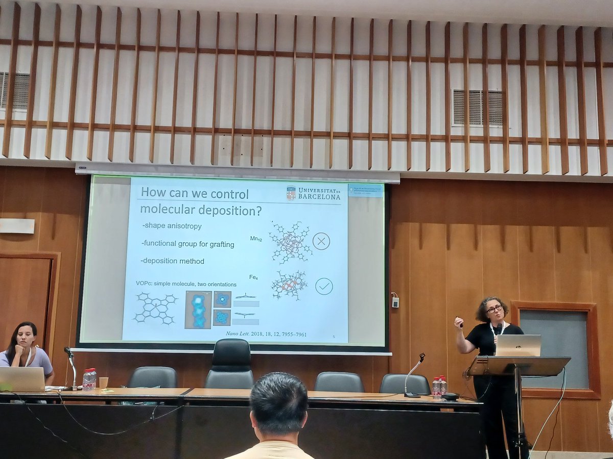 Eva Pellicer (@evapellicervila) on Twitter photo Great invited talk delivered by <a href="/ecsanudo/">ECSañudo @ecsanudo.bsky.social</a> on molecular systems for quantum computing at <a href="/JEMSmagnetic/">The Joint European Magnetic Symposia</a> chaired by Liza Herrera Diez Great invited talk delivered by <a href="/ecsanudo/">ECSañudo @ecsanudo.bsky.social</a> on molecular systems for quantum computing at <a href="/JEMSmagnetic/">The Joint European Magnetic Symposia</a> chaired by Liza Herrera Diez