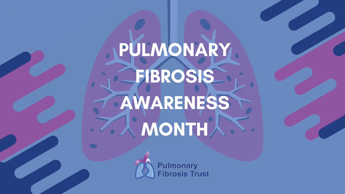 Today marks the start of #PulmonaryAwarenessMonth and it's a chance for us to let as many people know about what #pulmonaryfibrosis is and the support that is available. 💙 💜 #pulmonaryfibrosistrust⠀ #PFtrust⠀ #IPF⠀ #lungdiseases