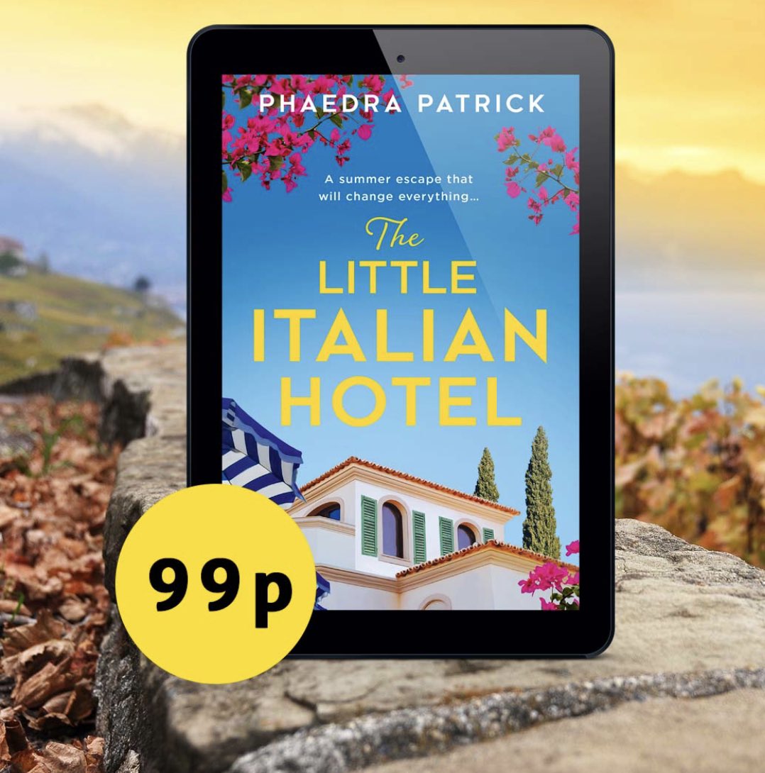 Escape to Italy for only 99p! 😎☀️#TheLittleItalianHotel is a @AmazonKindle monthly deal😀 Sun, sea, sand and spaghetti for less a coffee. Order here👉 shorturl.at/hvyBX @HQstories @DA_Agency @ukkindledeals #ebook #kindlebook #kindle #booklovers