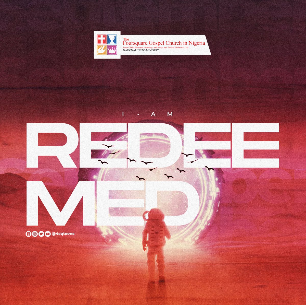 4sqteensng's tweet photo. Welcome to September.
Do not forget that Christ has Redeemed you.
#4sqteens #iamredeemed https://t.co/v3HPKDqdbI