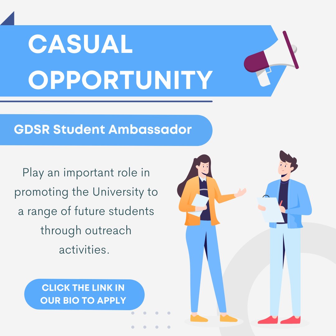 The Global and Domestic Student Recruitment team has exciting opportunities for current Macquarie University students wanting to develop new skills, make connections and promote the University to the next generation! 👩‍🎓

Head to the link in our bio for more info.