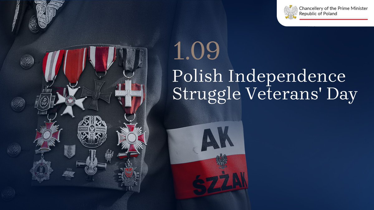 Today Poland celebrates the Polish Independence Struggle Veterans’ Day – dedicated to all 🇵🇱 soldiers who defended the country’s independence and fought for freedom during #WWII. We thank all those who sacrificed their lives so that 🇵🇱 could be free again. Glory to the heroes!