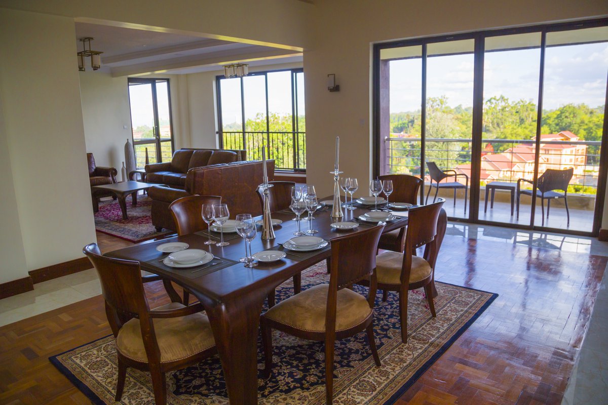 GemSuites's tweet image. GemSuites Riverside offers the ultimate in luxury accommodation and security designed exclusively for VIP guest; featuring a generous and tastefully furnished lounge and dining suite, large lavish bathrooms and state-of-the-art kitchen
Book: reservations@gemsuites.com
0715162432
