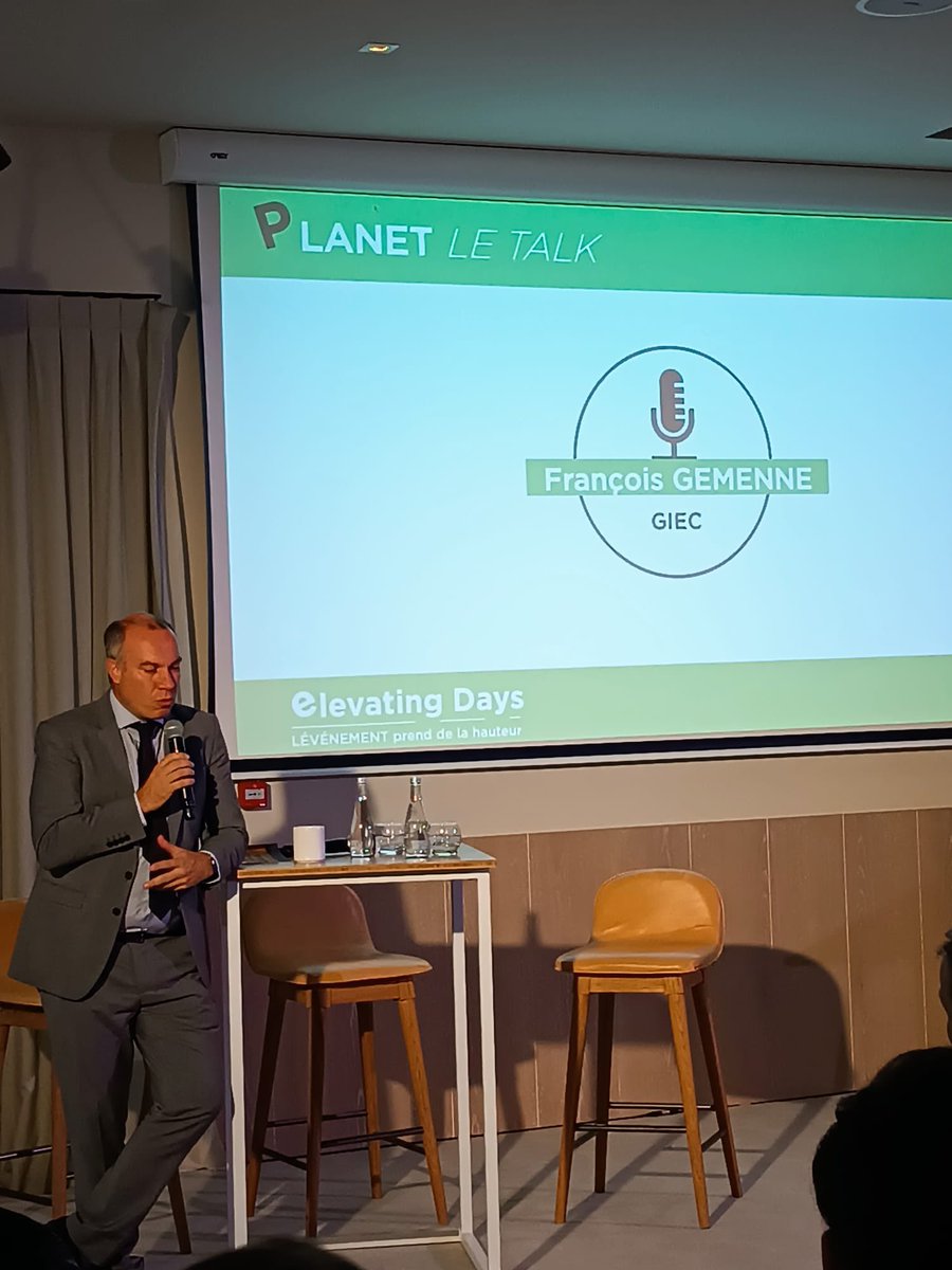 « Vous pourrez penser : à quoi ça sert que mon agence agisse si mes compétiteurs font le contraire de ce qu'il faudrait faire ? Vous allez considérer que votre action est insignifiante, alors que chaque action a son importance. »
François <a href="/Gemenne/">François Gemenne</a> du GIEC.

#ElevatingDays