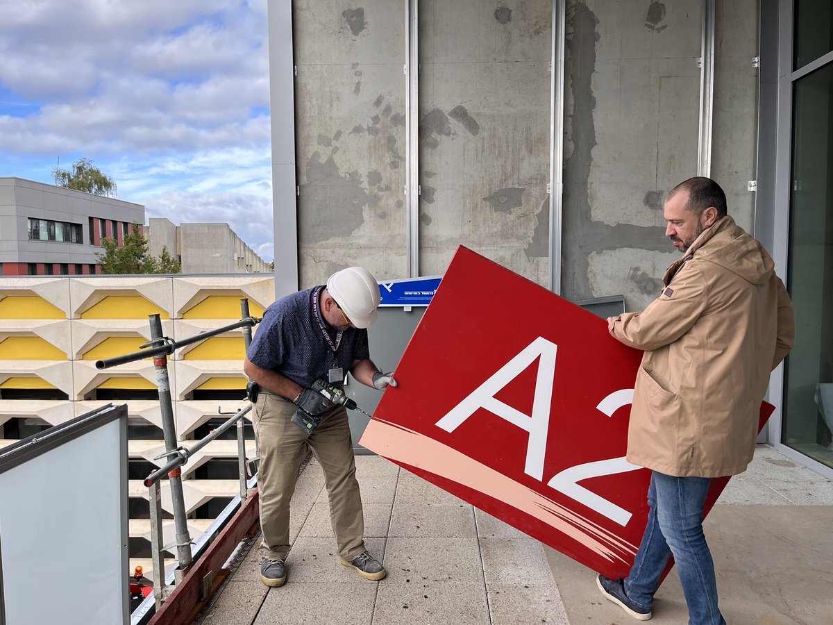 [RENTREE] La salle de lettres du bâtiment A2 ouvre au public dès ce lundi, 9h !!! Derniers préparatifs avant l’ouverture au public ⬇️