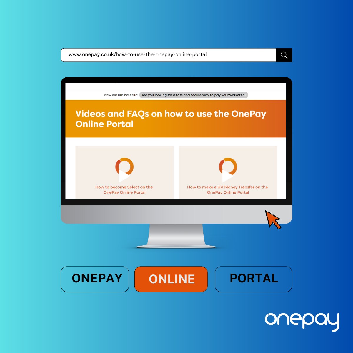 Introducing our new videos that guide you through the OnePay online portal 💳

Cardholders, you'll breeze through transactions with confidence 💸
Business owners, support your team by sharing these video tutorials 🤝
rb.gy/nvyou