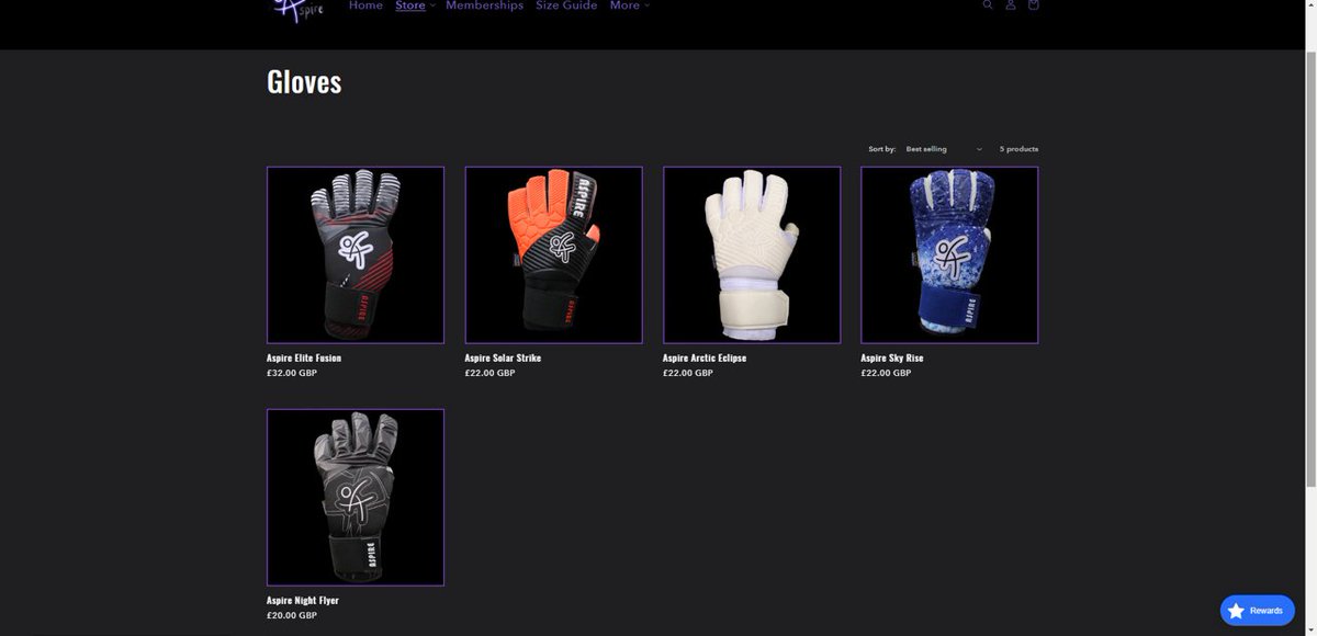 Aspire_GK's tweet photo. OUR WEBSITE IS BACK ONLINE!

All of our gloves, footballs and accessories (including our new Glove Towel) are available now on https://t.co/9LPR0BCg4k

Our new Rewards System allows you to accumulate points, which can be used to get a discount on any purchase you make.

#BeAspire https://t.co/grbzWSCu21