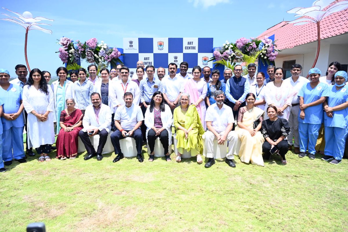 visrane's tweet photo. Prime Minister Shri @narendramodi's vision has helped us in bringing in reforms to provide best available healthcare facilities to the people of Goa. The #FreeIVFinGoa initiative launched at GMC today will benefit a large number of couple struggling from infertility in Goa. We will provide all assistance needed to make this initiative a success and plan to bring more such reforms to make Goa Model a case study to be studied all over the country. #TheGoaHealthStory