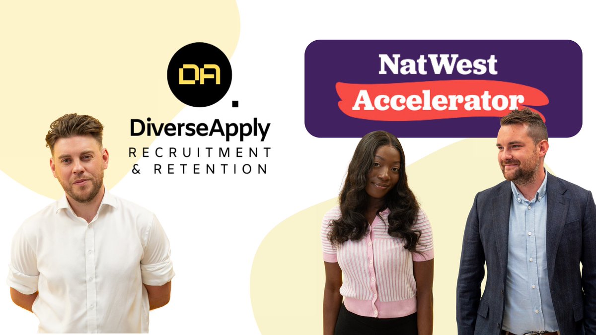 DiverseApply's tweet photo. @DiverseApply's mission is to care for &amp; invest properly in supply staff while supporting schools to keep far more £ in their budgets.

We still have a lot to learn, that's why we are delighted to be accepted on to the @NatWestBusiness accelerator as we aim to scale up! https://t.co/hLtzjBrgJl