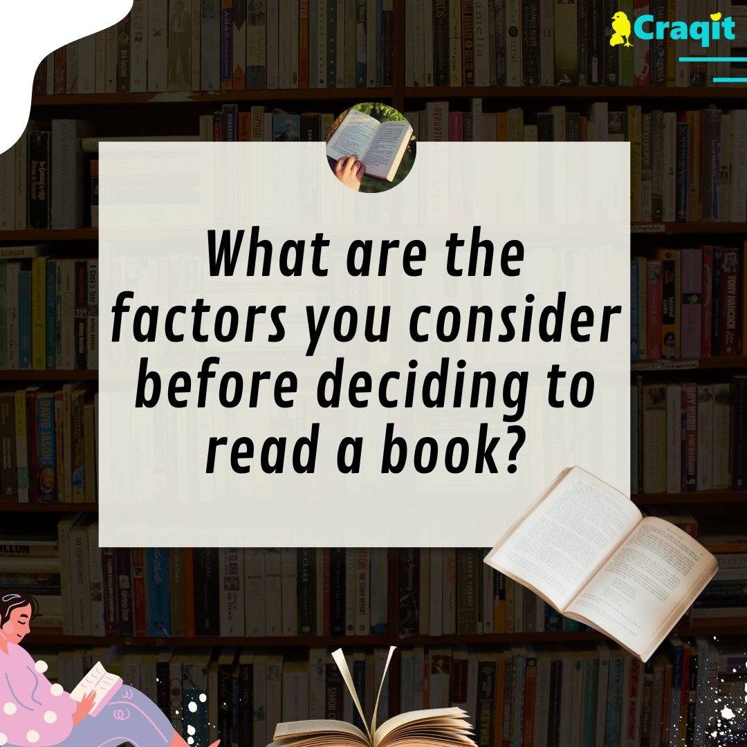 craqitcommunity's tweet photo. Let other bookworms know how you pick the best books! Share your tips here⬇️
https://t.co/RYa0D4abcr
.
.
.
#craqit #craqitcommunity #bookworm #booklover #books #bibliophile https://t.co/Ta49CLCup9