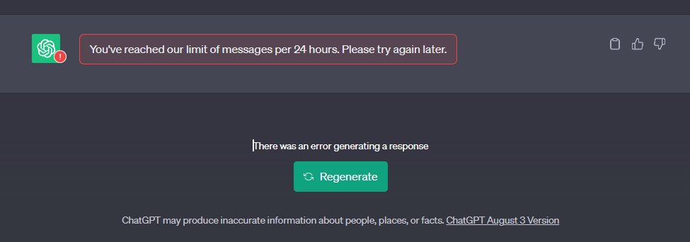 VairagyaSadhana's tweet photo. Observer Family, I need your help
@OpenAI @TheAIObserverX
ChatGPT Plus is showing this error.
Any ideas what it means?
I did send feedback,
I am unsure if any other Plus users
are facing the same issue and/or
know when the ban may end?
#ChatGPTdown #ChatGPTPlusProblems https://t.co/3ZLAkzmmHP