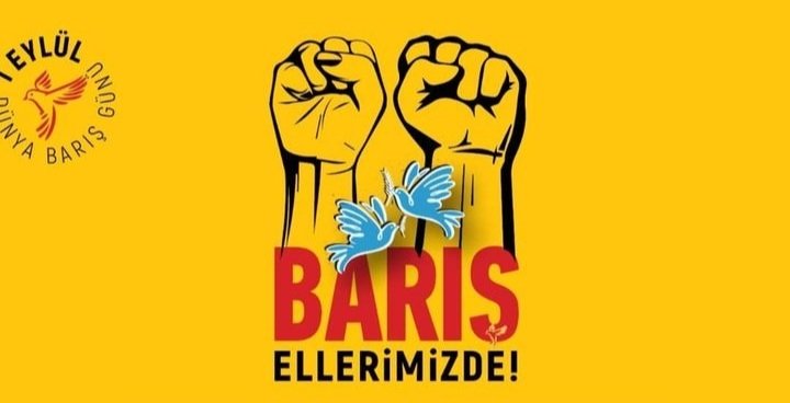 cefasefa's tweet photo. 1 Eylül Dünya Barış Günü kutlu olsun
#YurttaSulh
#CihandaSulh
#SavaşaHayır
#SilahlanmayaHayır https://t.co/pDPEz2QST1