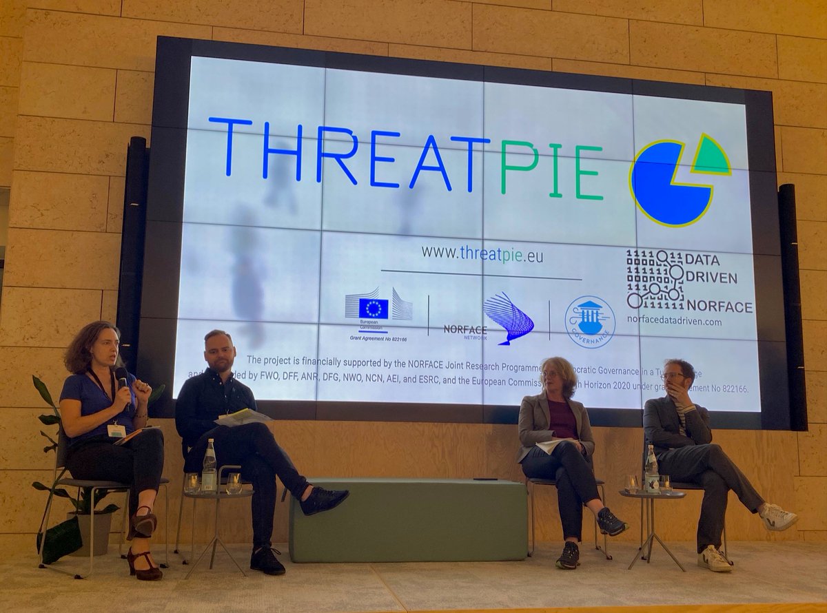 🔎 #AFP was present yesterday at #ECREAPolComm23 to discuss the solutions to fight #disinformation. 
🗣 @Wirth_Isa, European Project Manager at AFP, participated in a roundtable to talk about #factchecking, media education and the @EDMO_EUI hubs.
#Threatpie #EDMOeu