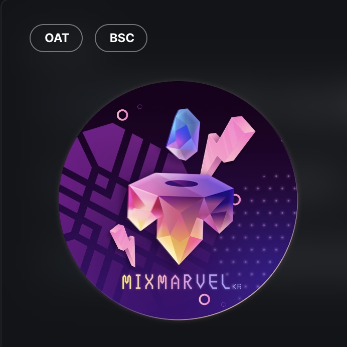 MIXMARVELGAME's tweet photo. 🥳To celebrate MixMarvel’s active presence in the Korean Web3 space, we're releasing exclusive #OAT with a 60,000 $MIX #Airdrop!  

To Win: 
✅Claim your MixMarvel x Korea OAT on @Galxe: https://t.co/dW7Ln61CF9
✅Fill out the Form: https://t.co/32MAJitiAE 

⏰2023/09/01-2023/09/11 
🚨The clock is ticking, don’t miss out!