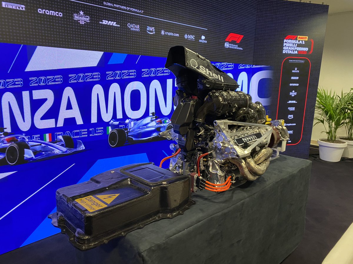 tgruener's tweet image. 2021 Ferrari F1 power unit. 

#techporn #F1 #AMuS