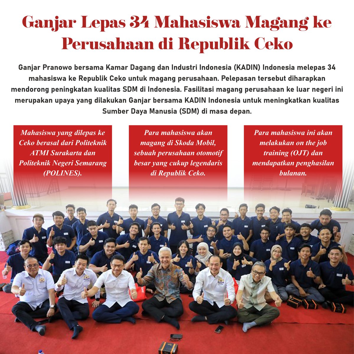 Ganjar adalah satu-satunya capres yang berhasil membuktikan program-programnya, memajukan daerah dimana dia memimpin, dan menjadikannya calon percontohan program nasional. #gangłysego #Kushi #paktelur #ukrainecounteroffensive #GanjarPilihanRakyat