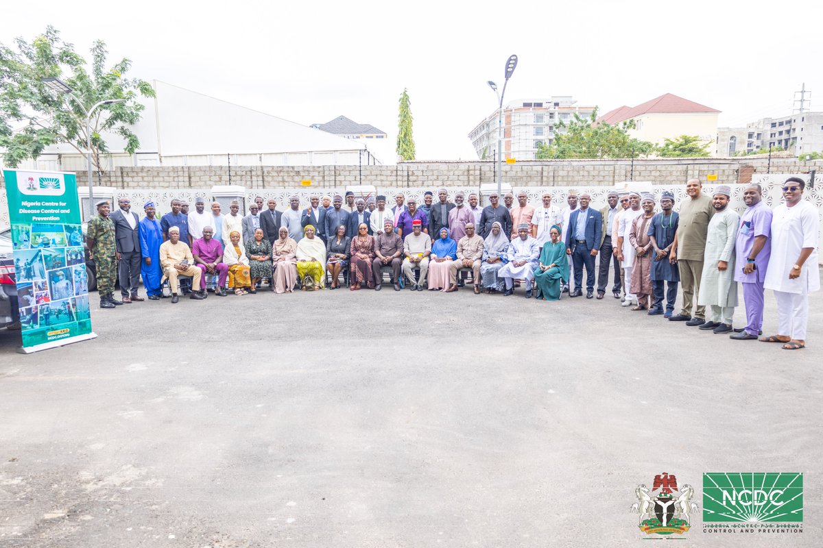 NCDCgov's tweet photo. Strengthening health security requires improving the quality of healthcare services across facilities to be free of preventable harm. 

This week, we convened the 2nd annual high-level engagement between #OrangeNetwork facilities CMDs and IPC stakeholders at all levels, including @Fmohnigeria, @NphcdaNG, @NACANigeria, @USCDCNIGERIA, @USAIDNigeria, @AfenetNigeria and @APINNigeria. 

The 1-day meeting aimed to mobilise institutional support and resources towards strengthening IPC programmes at all levels.