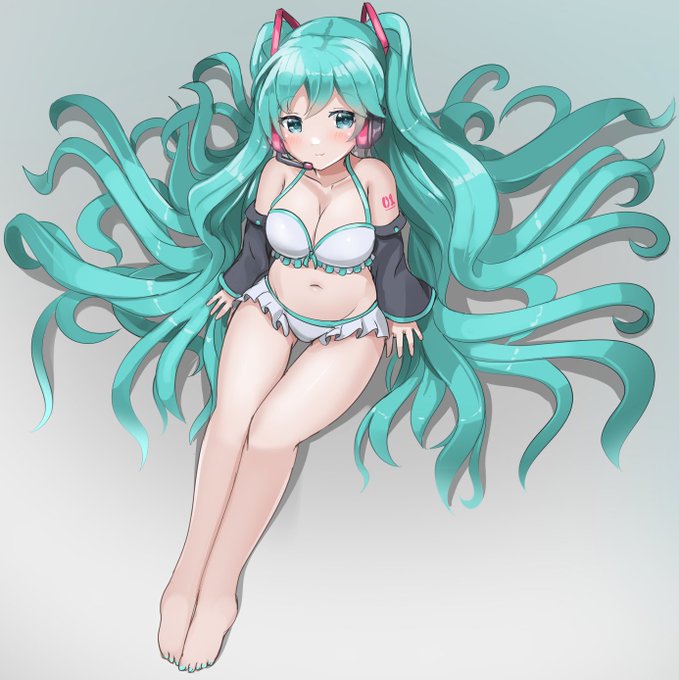 ミクさん～水着姿～

#初音ミク生誕祭2023 