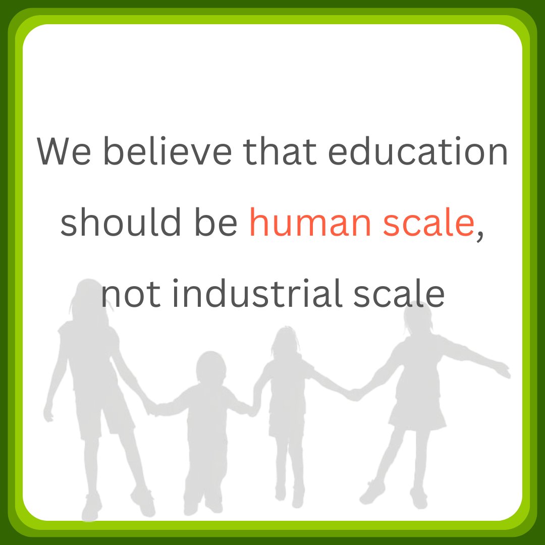 HumanScaleEdu's tweet photo. What steps could you take to make education human scale, not industrial scale? https://t.co/GRSJCbz5jP