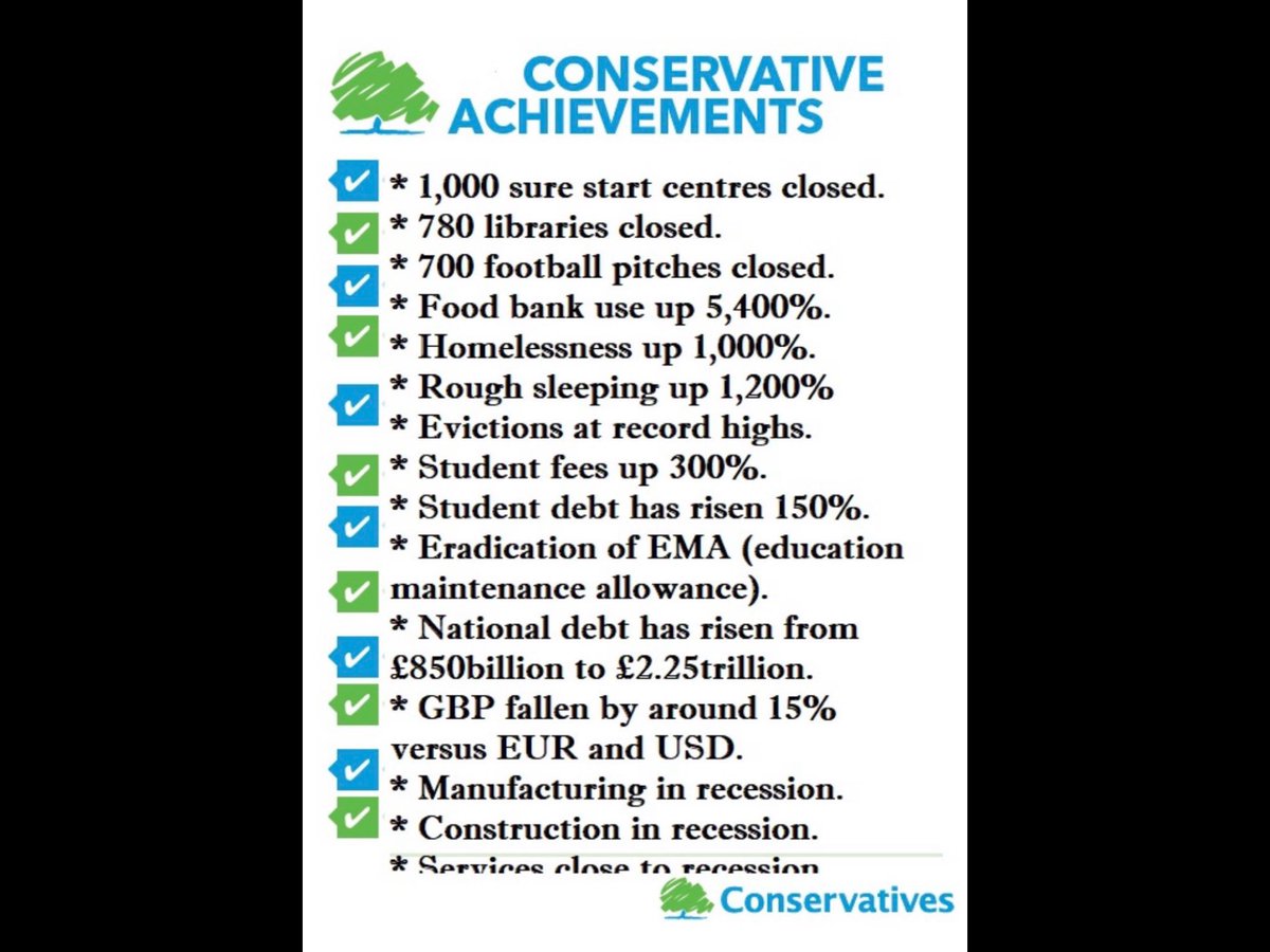 So basically we soon won't have ... Post Offices Banks Pubs Vets Doctors Hospitals Schools Sports Centres Youth Centres Mental Health Care Railway Ticket Offices Local Bus Routes Clean Water Town Centres Farms Abattoirs ETC. ETC .(missed anything?) #ToriesDestroyingOurCountry 🤬