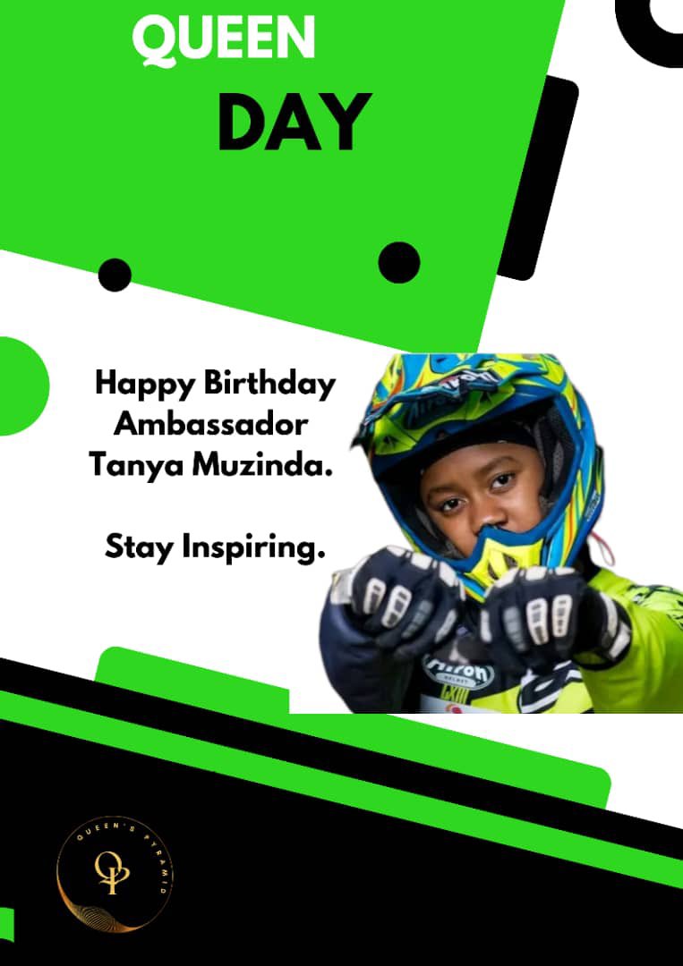 BlacperlZW's tweet photo. Long life to you Champ @TanyaMuzinda 💐Voice of the youth🇿🇼May your star keep shining ✨️

#QueensPyramid💎 https://t.co/D2gu3diBOx