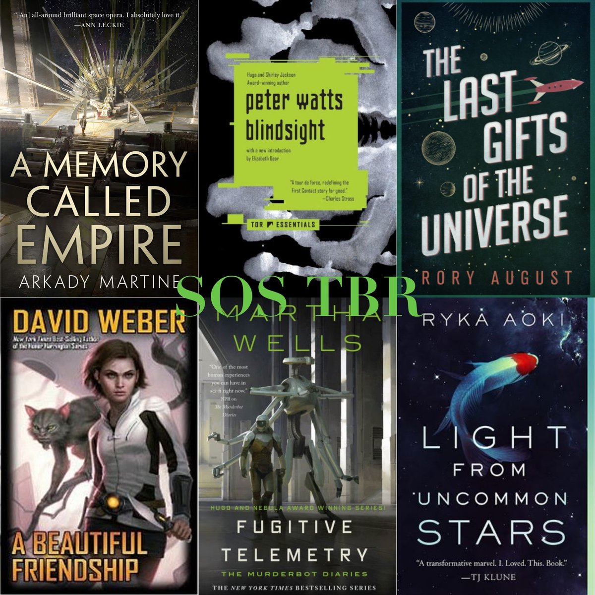 mrobinson6's tweet image. aminoapps.com/p/thdpya
August wrap-up for @MagicalReadthn (I completed 6/8 books) &amp;amp; @CatLadyathon
September TBR for @SpaceOperaSept &amp;amp; @Battleathon
