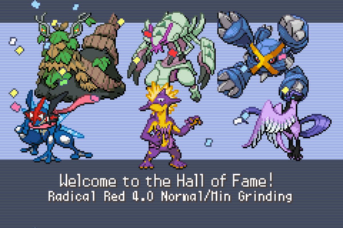 First ever romhack enjoyer lets goooooooo 🤠 🤠Absolute gigabanger of a game basically every single boss fight is a unique puzzle and ended up using like a 100 different mons during the important fights 👌